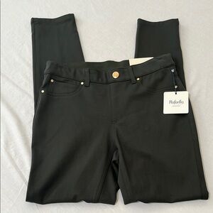 Rafaella | Women's Sleek Olive Green Jeggings Small